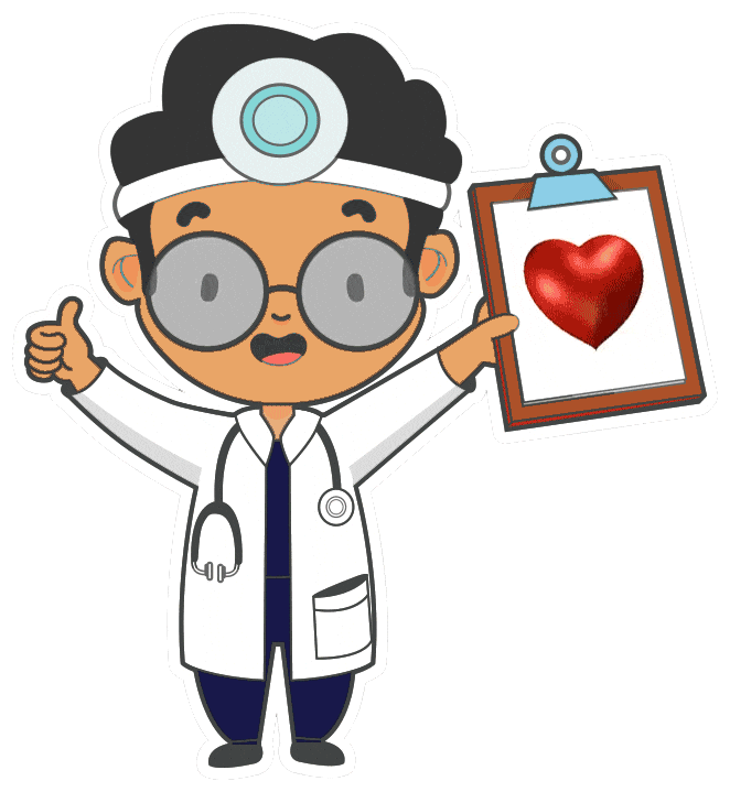 Doctor in a professional setting