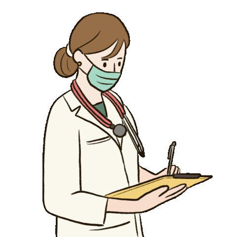 Doctor in a professional setting
